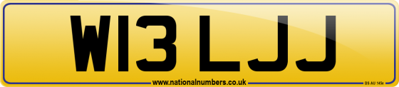 W13 LJJ