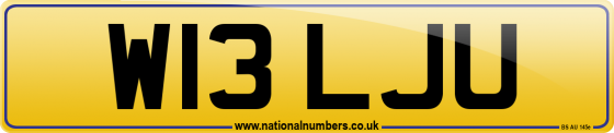 W13 LJU