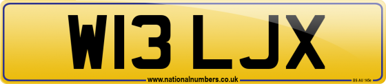 W13 LJX
