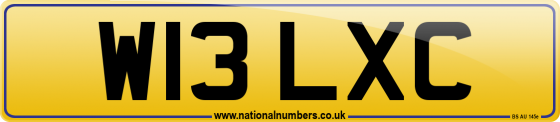 W13 LXC