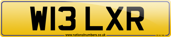 W13 LXR