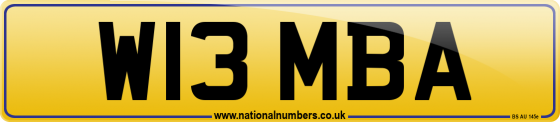 W13 MBA