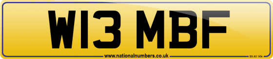 W13 MBF