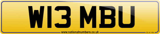 W13 MBU