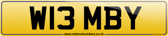 W13 MBY