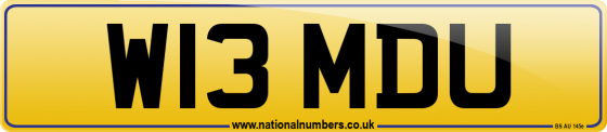 W13 MDU
