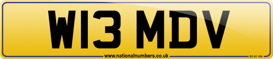 W13 MDV