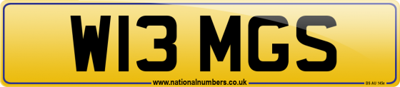 W13 MGS