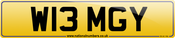 W13 MGY