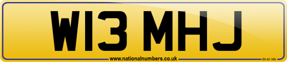 W13 MHJ