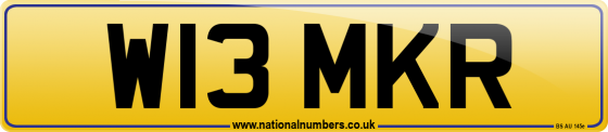 W13 MKR