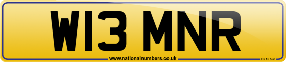 W13 MNR