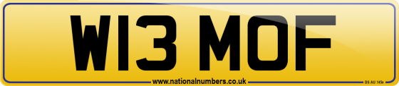 W13 MOF