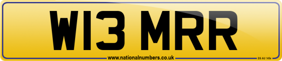 W13 MRR