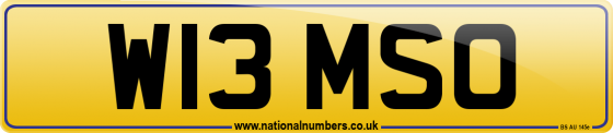 W13 MSO