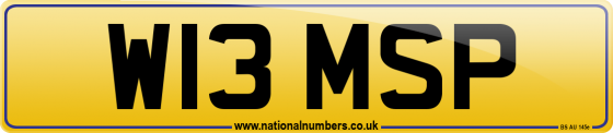 W13 MSP