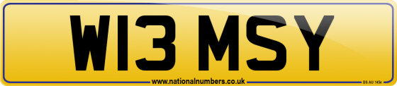 W13 MSY
