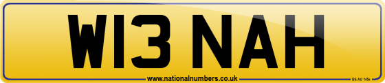 W13 NAH