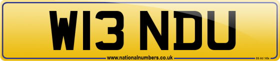 W13 NDU