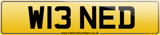 W13 NED