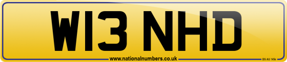 W13 NHD