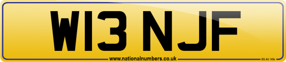 W13 NJF