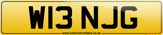 W13 NJG