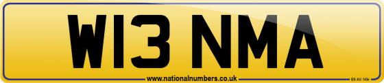 W13 NMA