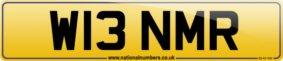 W13 NMR