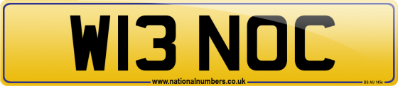 W13 NOC