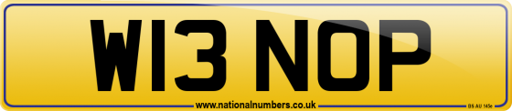 W13 NOP