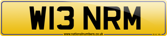 W13 NRM