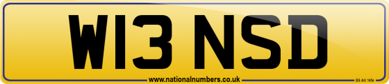 W13 NSD