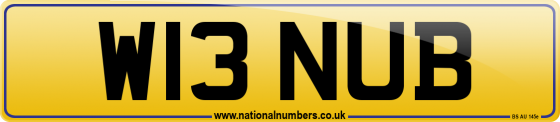 W13 NUB