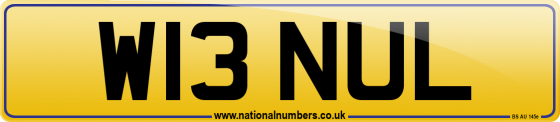 W13 NUL