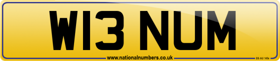 W13 NUM