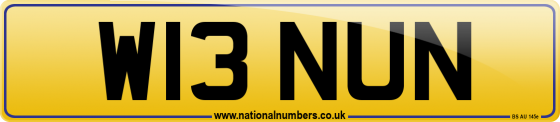 W13 NUN