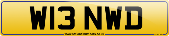 W13 NWD
