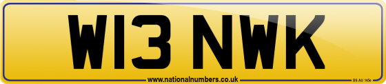 W13 NWK