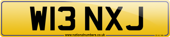 W13 NXJ