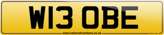 W13 OBE