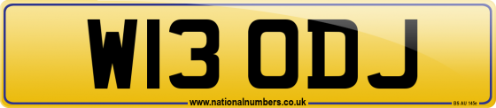 W13 ODJ