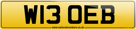 W13 OEB