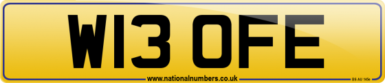 W13 OFE