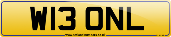W13 ONL