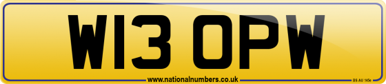 W13 OPW