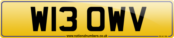 W13 OWV