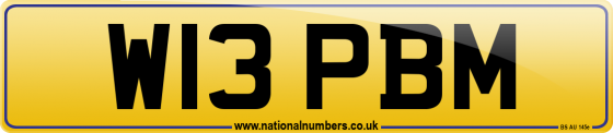 W13 PBM