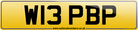 W13 PBP