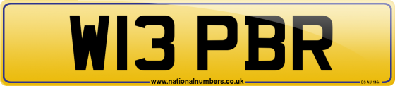 W13 PBR